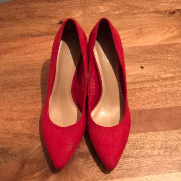 old navy red heels